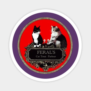 Feral's Cat Treat Parlour Magnet